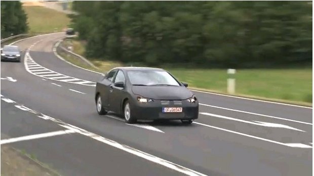 Honda Civic 2012, video espia