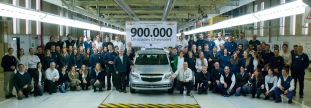 GM Argentina fabricó el vehículo número 900.000 en su Complejo Automotor de Rosario