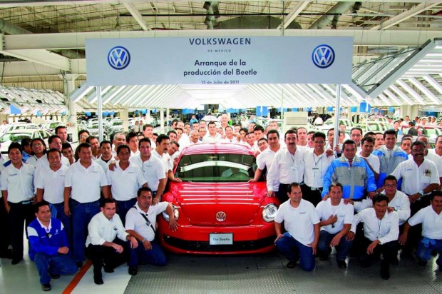 Volkswagen comenzó la producción del Beetle 2012 en México